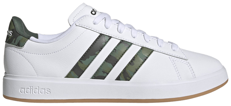 Buy Adidas Grand Court #39 White Camo Gum #39 GY2486 GOAT