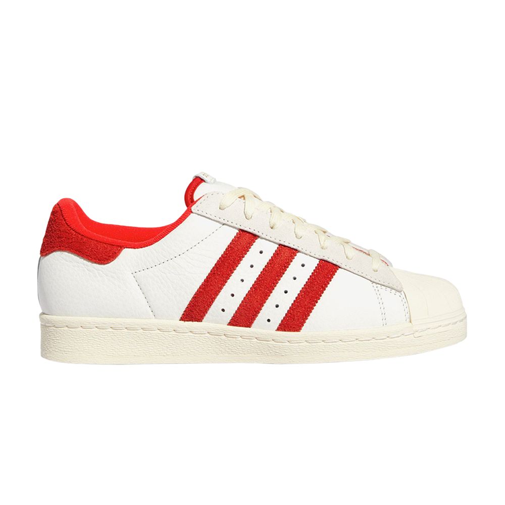 ADIDAS ORIGINALS SUPERSTAR 82 'WHITE VIVID RED'