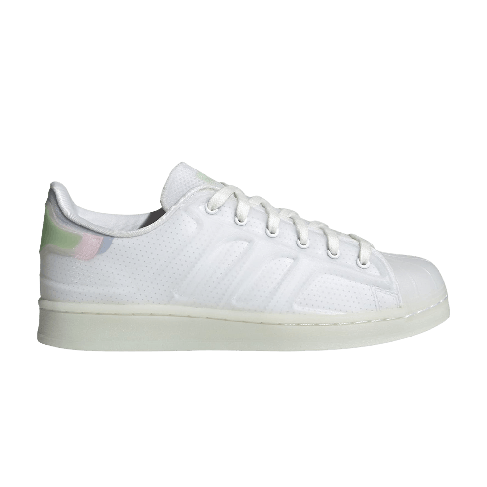 Buy Wmns Superstar Futureshell 'White Glory Mint' - H06582 | GOAT IT