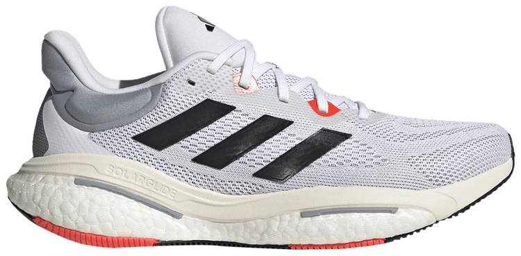 Adidas SolarGlide 6 White Solar Red
