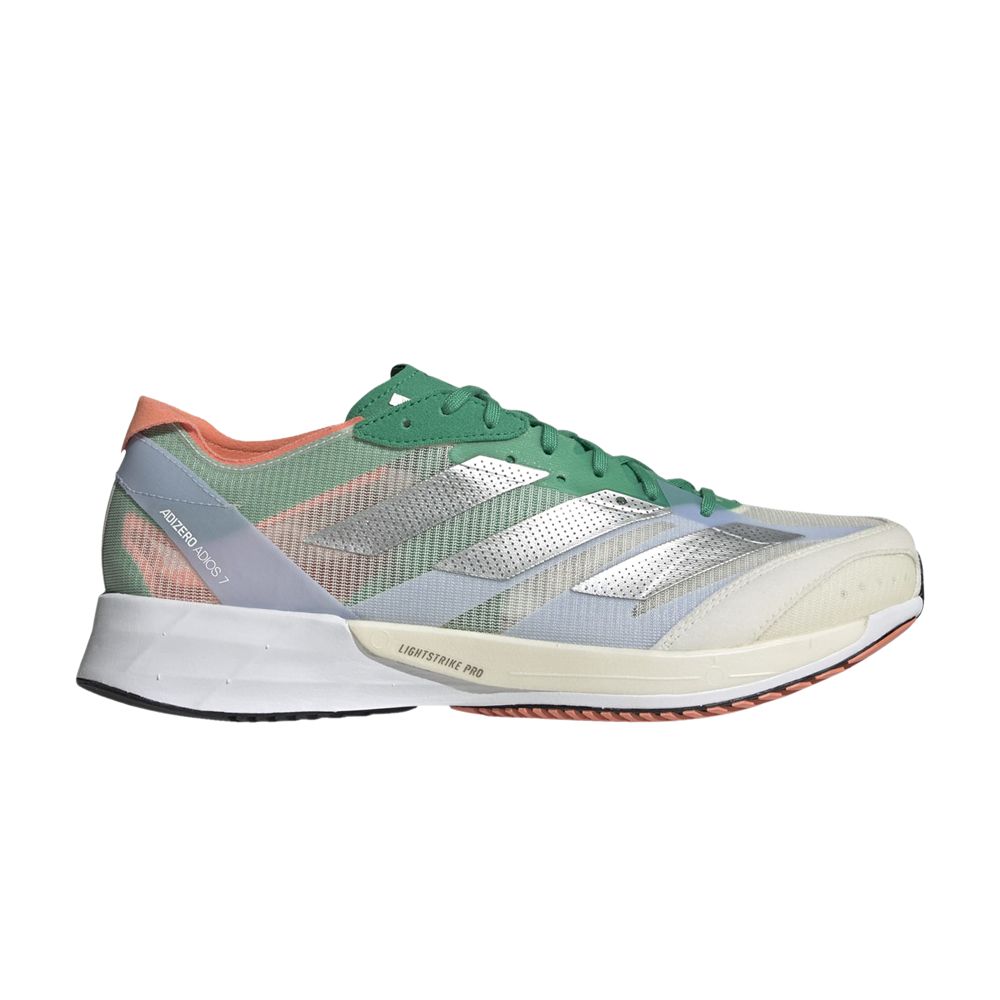 Adizero Adios 7 'White Tint Court Green' - HQ3699