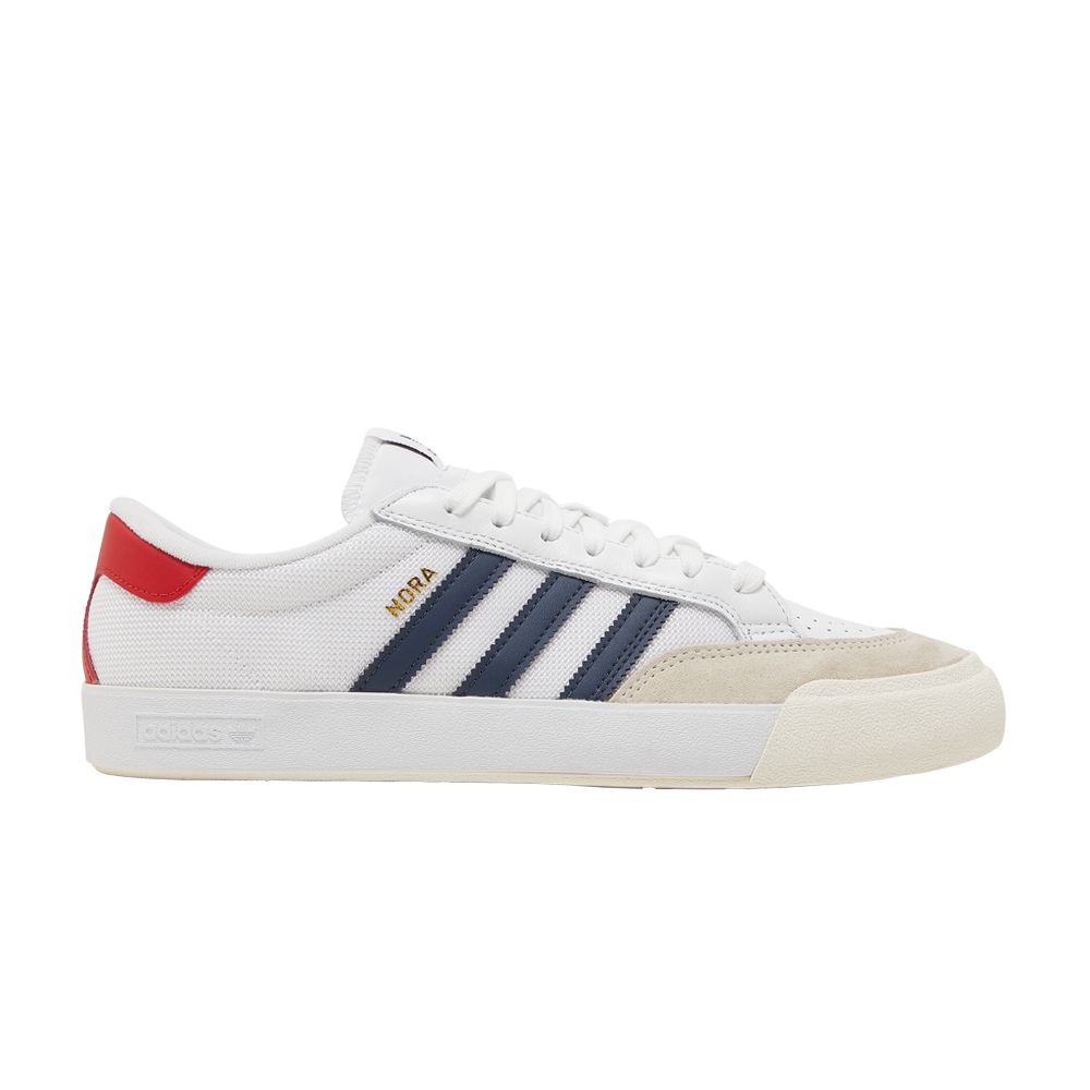 ADIDAS ORIGINALS NORA 'WHITE NAVY SCARLET'