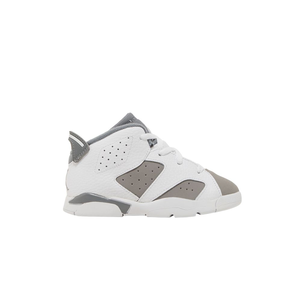 Pre-owned Air Jordan 6 Retro Td 'cool Grey' | White | Infant Size 4