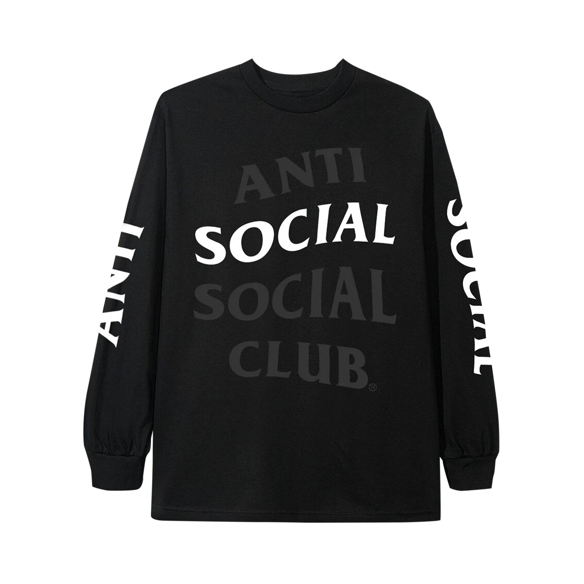 Pre-owned Anti Social Social Club Highlight Long-sleeve T-shirt 'black' | Men's Size S