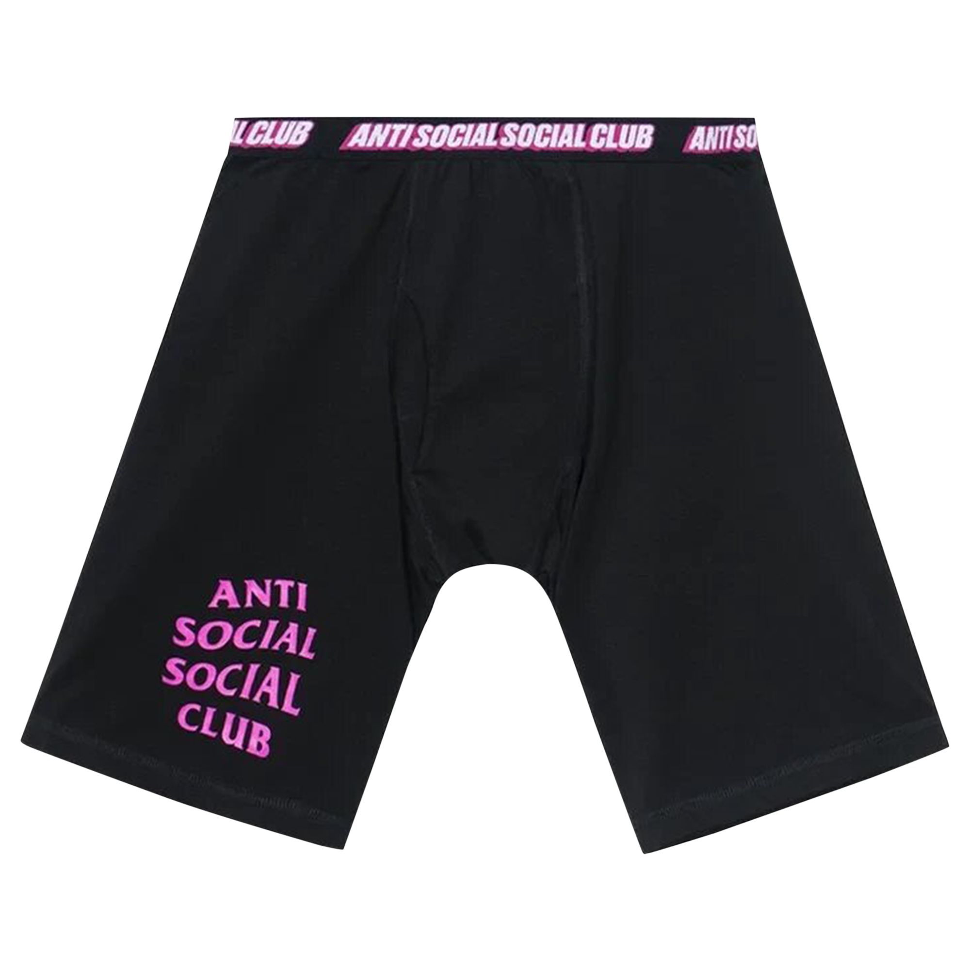 Pre-owned Anti Social Social Club Layers Of You Boxer 'black'