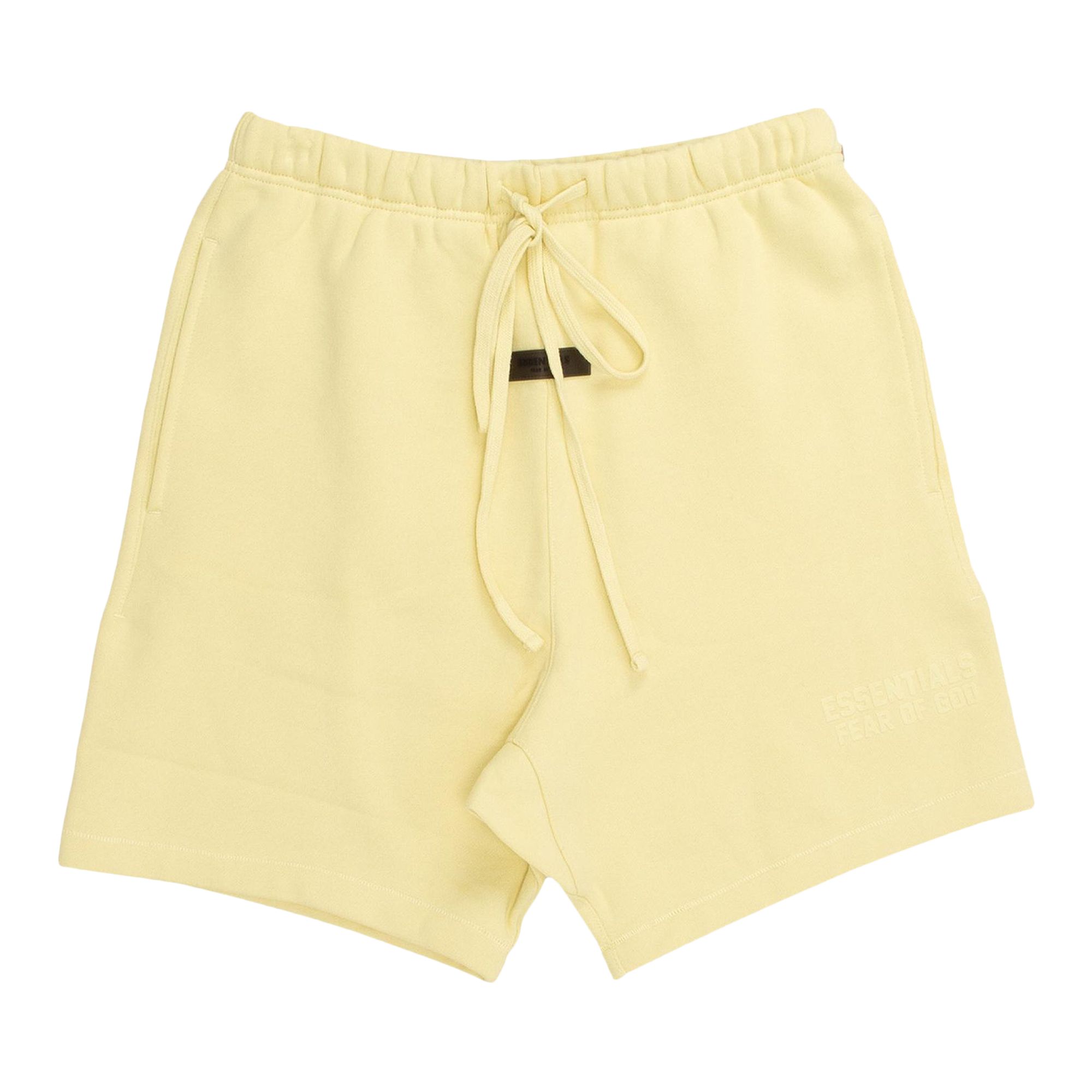 Fear of God Essentials Shorts 'Canary' | Yellow | Men's Size XL