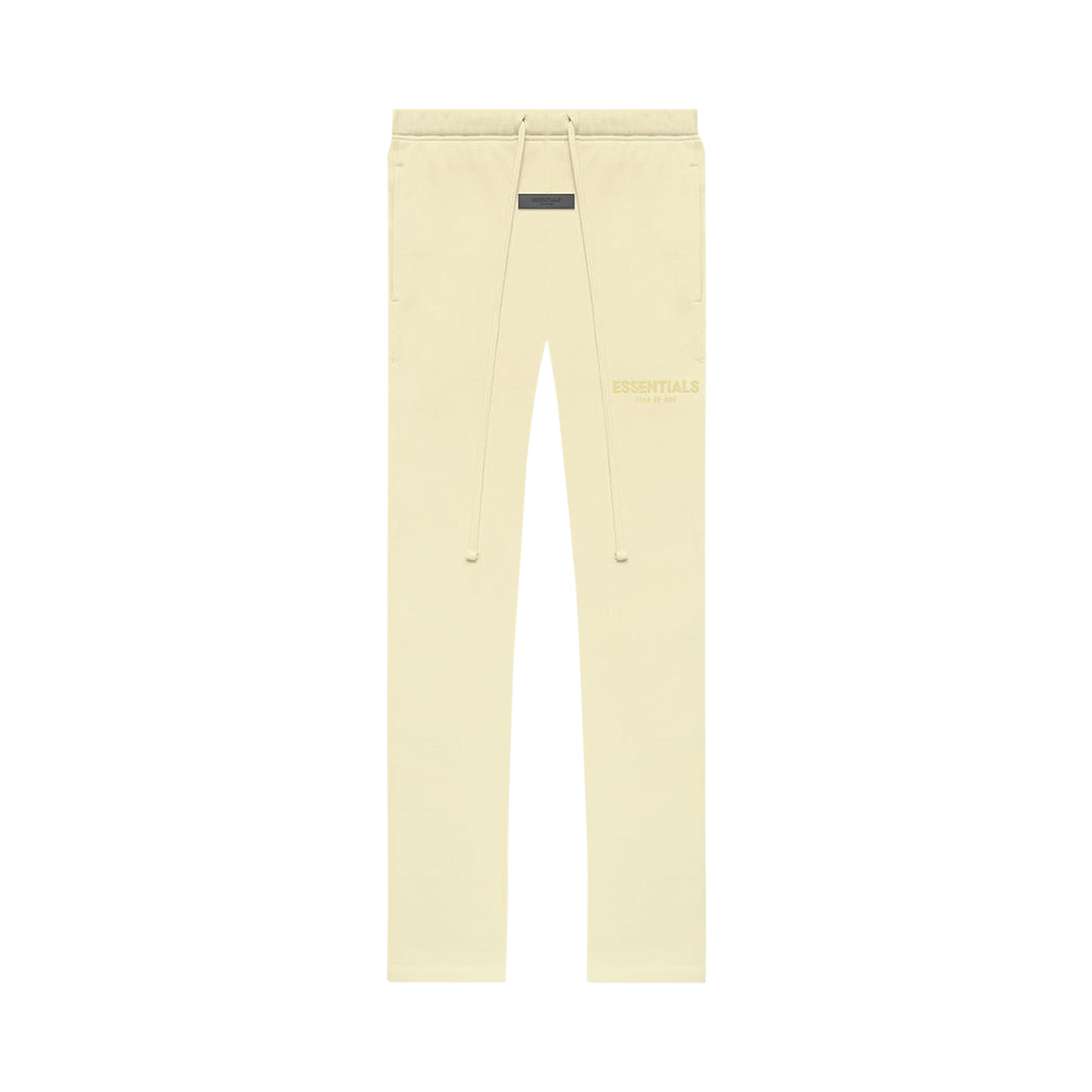 Pre-owned Essentials Fear Of God  Relaxed Sweatpant 'canary' In Brown