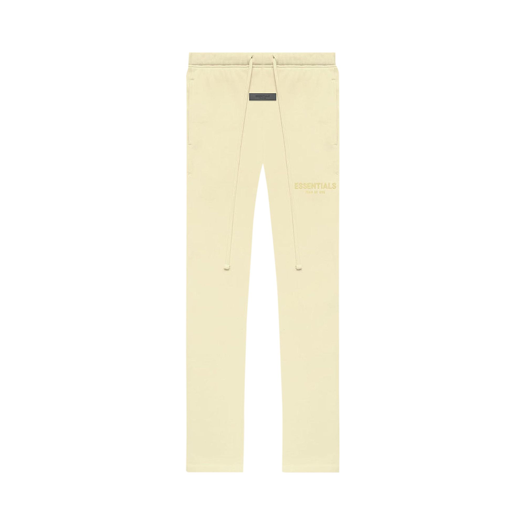 Pre-owned Essentials Fear Of God Relaxed Sweatpant 'canary' In Brown