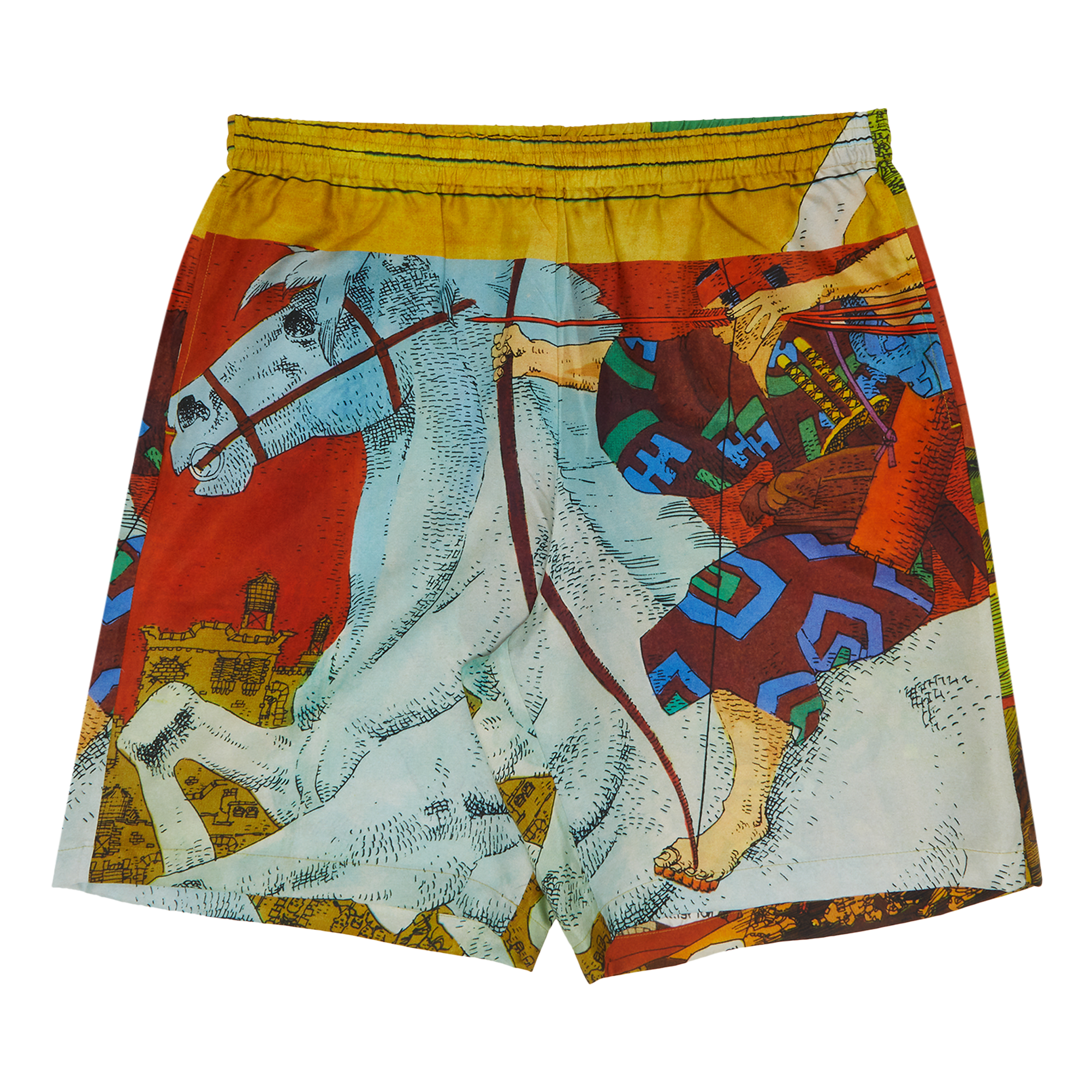 Pre-owned Supreme Ronin Silk Short 'gold'