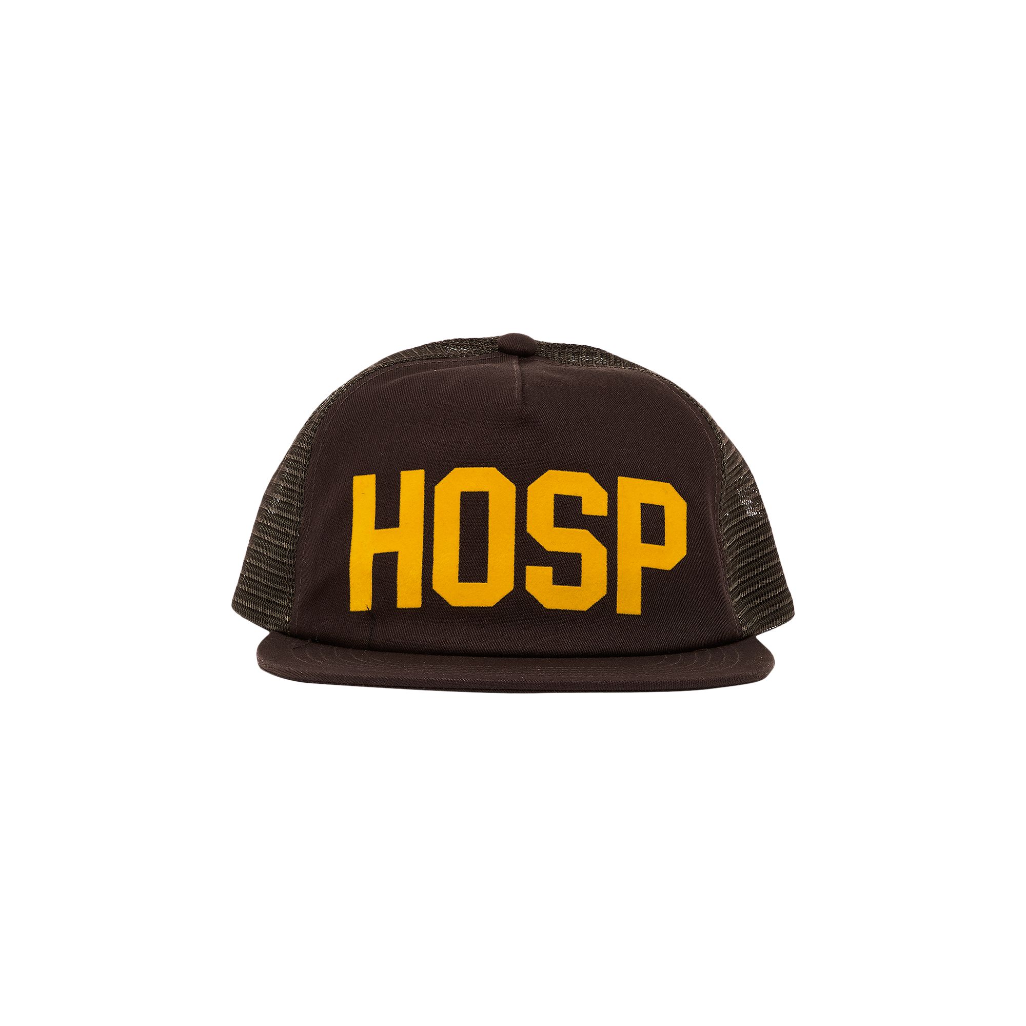 SUPREME SUPREME HOSP MESH BACK 5-PANEL 'BROWN'