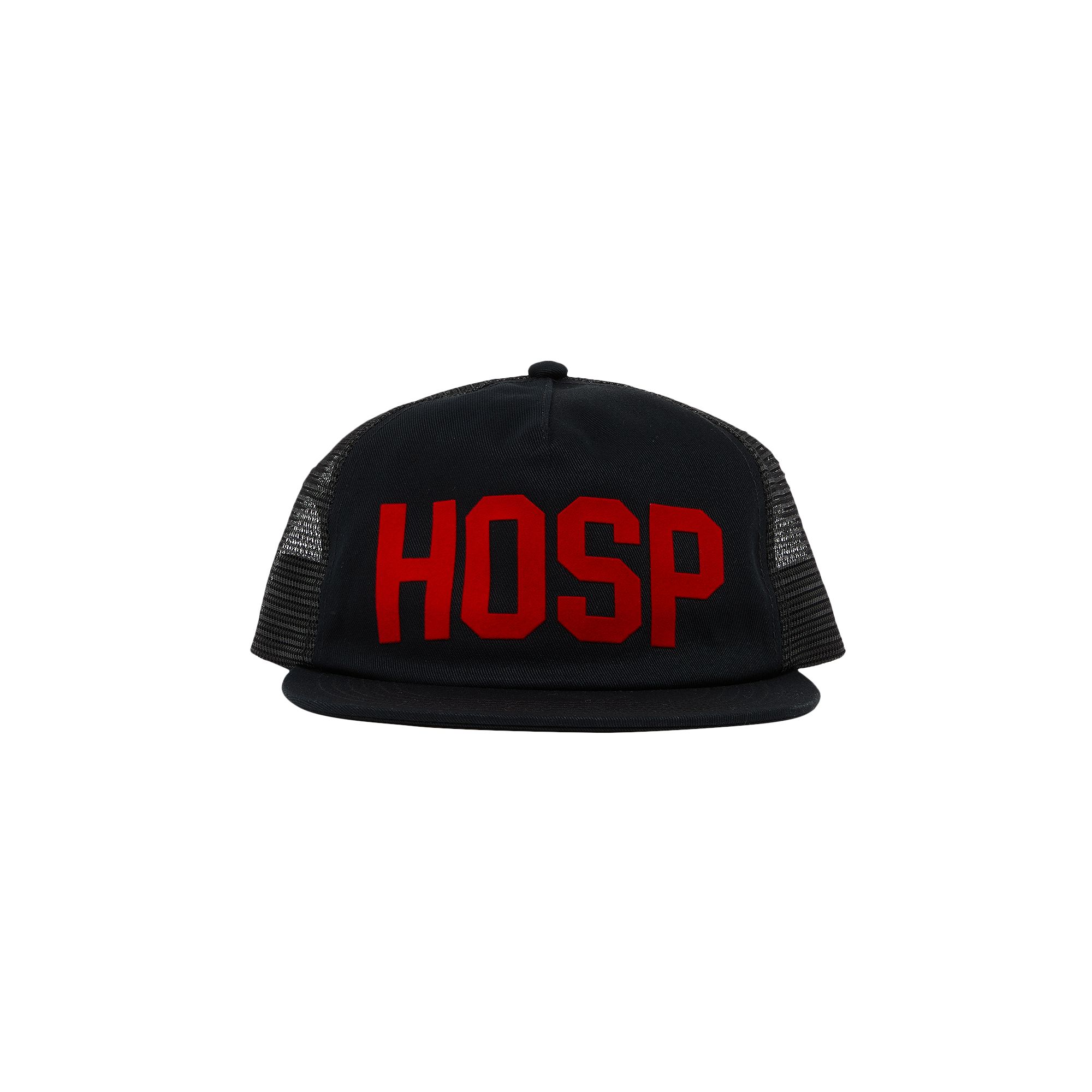 SUPREME SUPREME HOSP MESH BACK 5-PANEL 'BLACK'