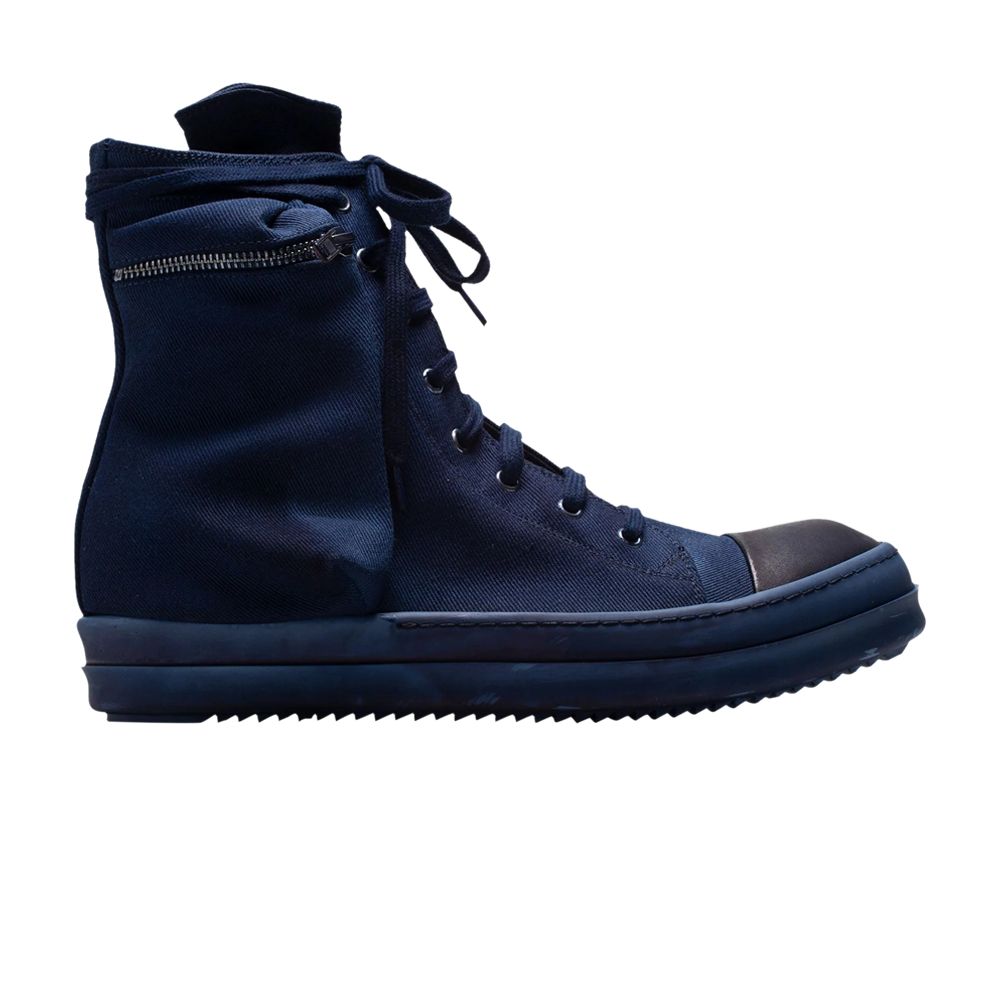 Pre-owned Rick Owens Wmns Edfu Drkshdw Cargo Sneaker 'indigo' | Blue | Women's Size 35