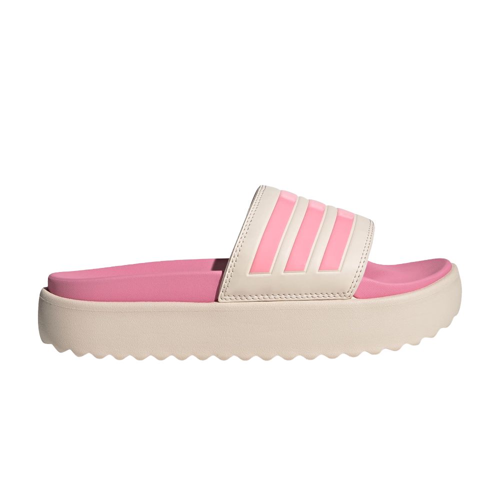 Pre-owned Adidas Originals Wmns Adilette Platform Slide 'wonder Quartz Pink'