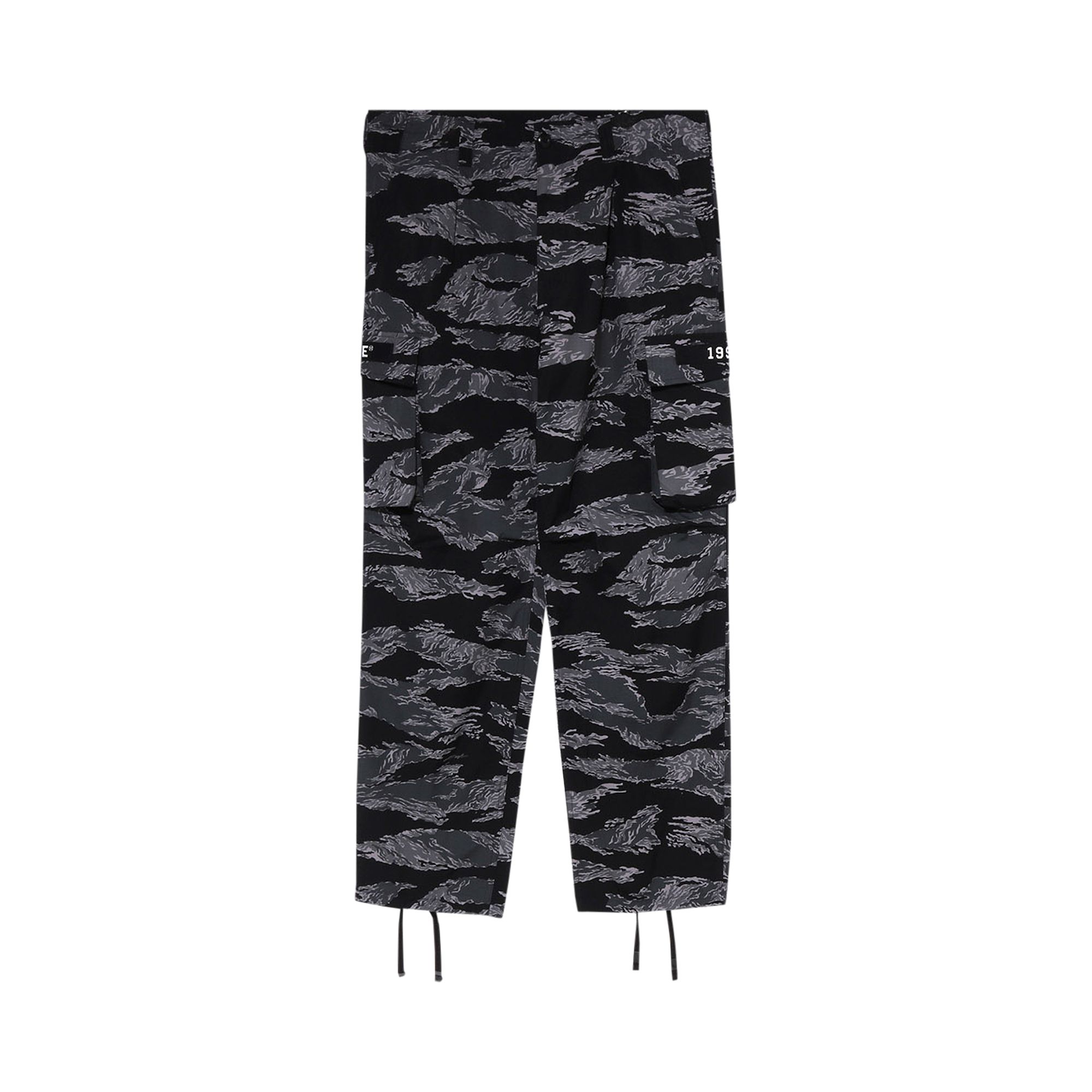 BAPE BAPE TIGER CAMO RELAXED FITILITARY PANTS 'BLACK'