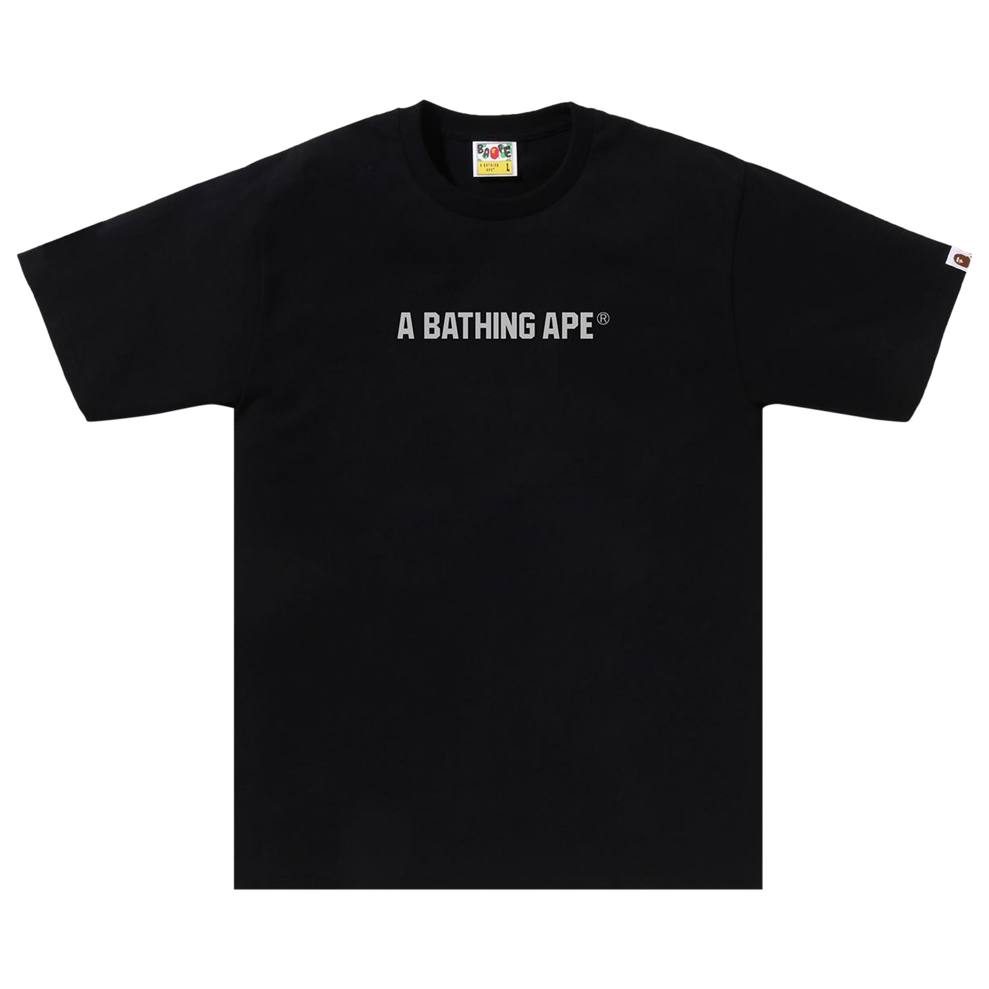 BAPE BAPE HONEYCOMB CAMO BUSY WORKS TEE 'BLACK/GREY'