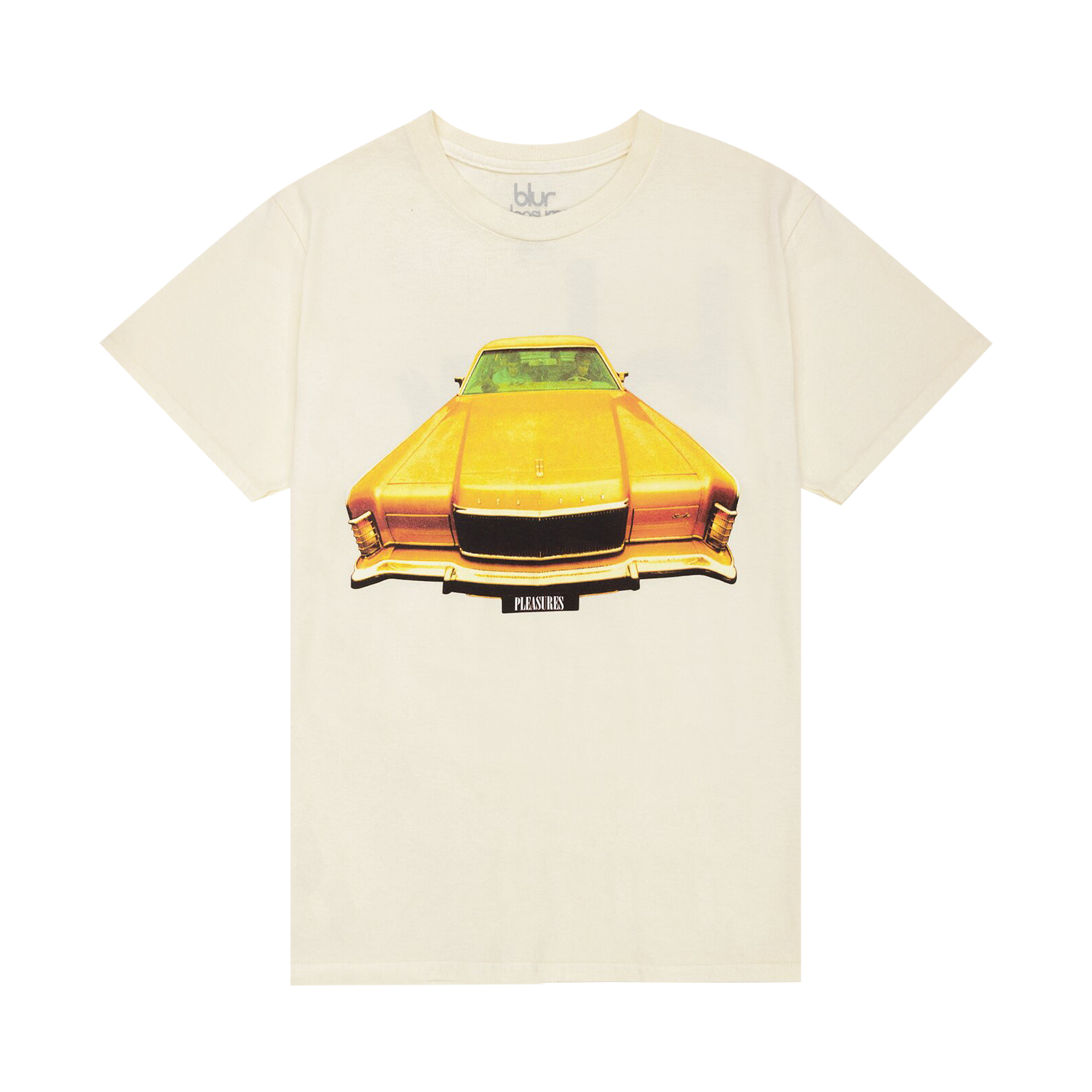 Pre-owned Pleasures Song 2 T-shirt 'white'