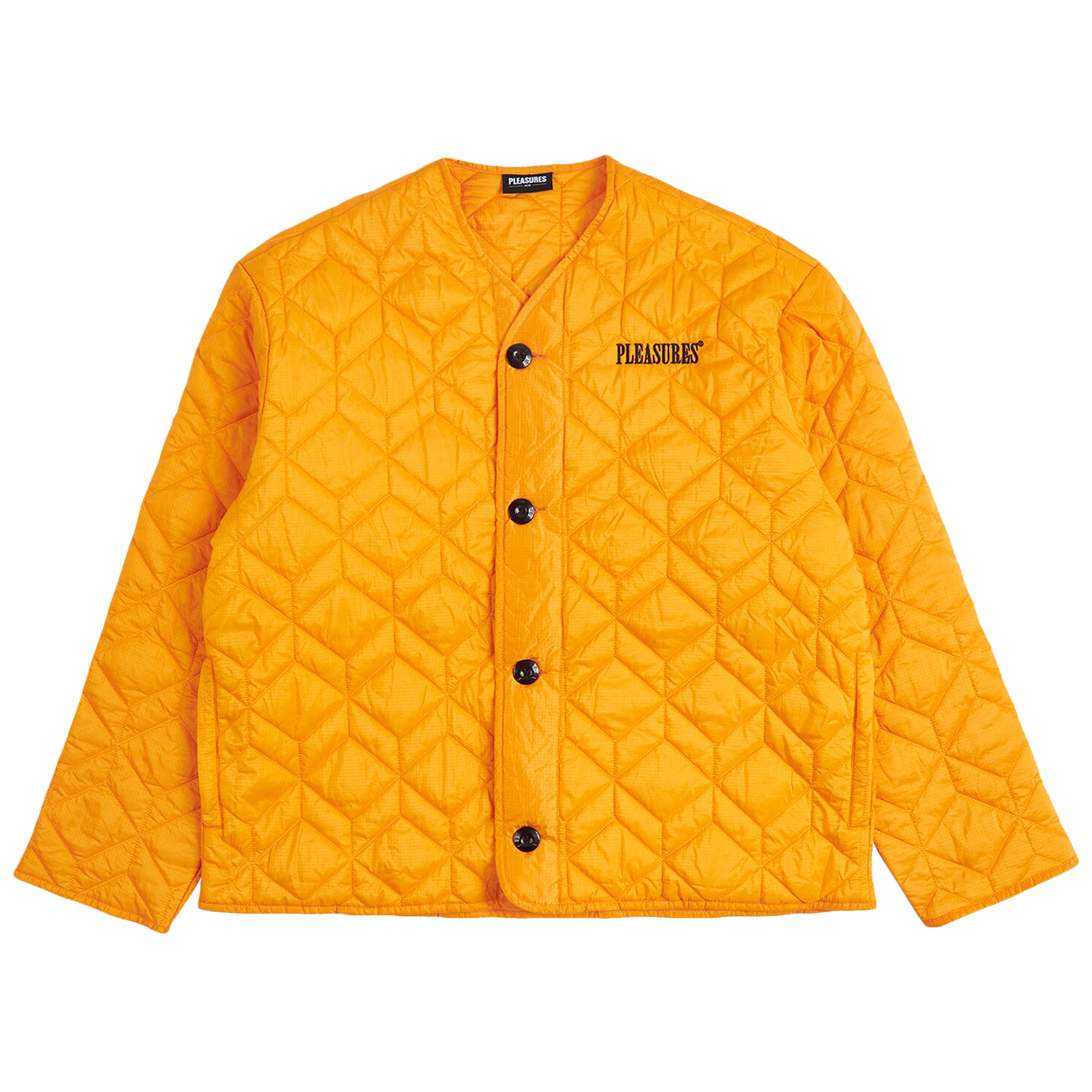 Pre-owned Pleasures Lasting Liner Jacket 'orange'