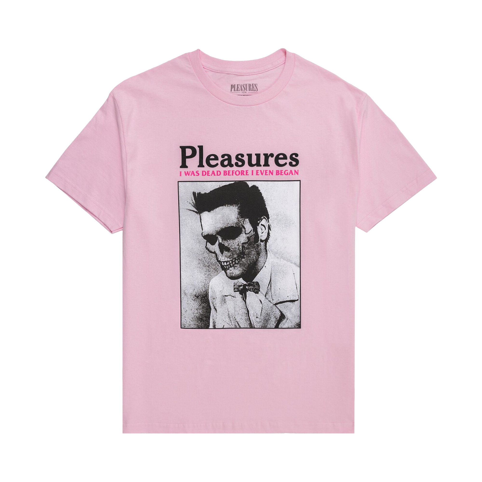 Pre-owned Pleasures Dead T-shirt 'pink'