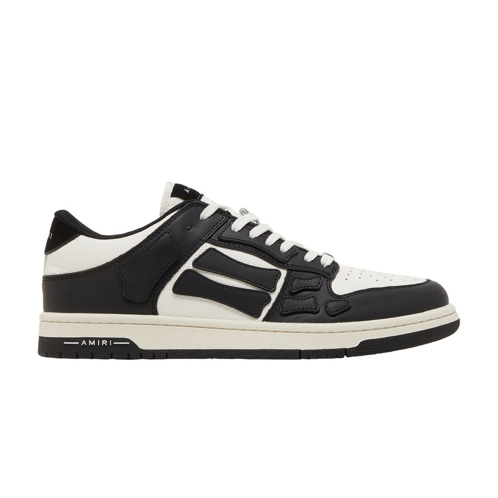 Pre-owned Amiri Skel Top Low 'black White' | Men's Size 47