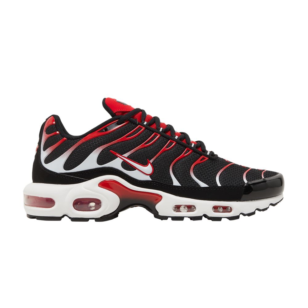 NIKE AIR MAX PLUS 'BLACK UNIVERSITY RED'