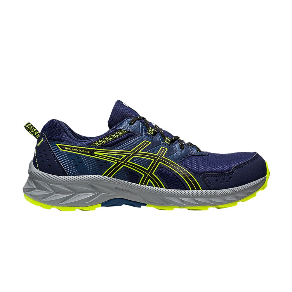 ASICS Gel Venture 9 'Peacoat Safety Yellow' | Blue | Men's Size 11
