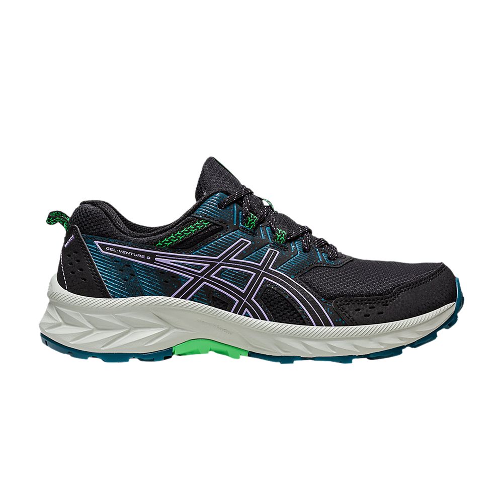 Pre-owned Asics Wmns Gel Venture 9 Wide 'black Teal Violet'