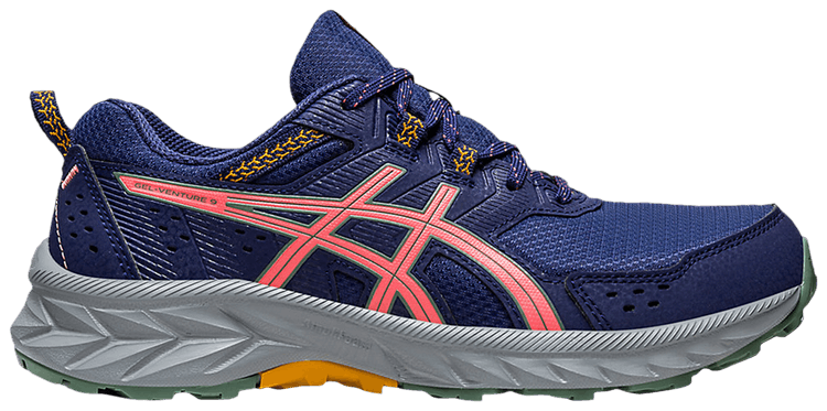 Asics Wmns Gel Venture 9 Wide Indigo Blue Papaya
