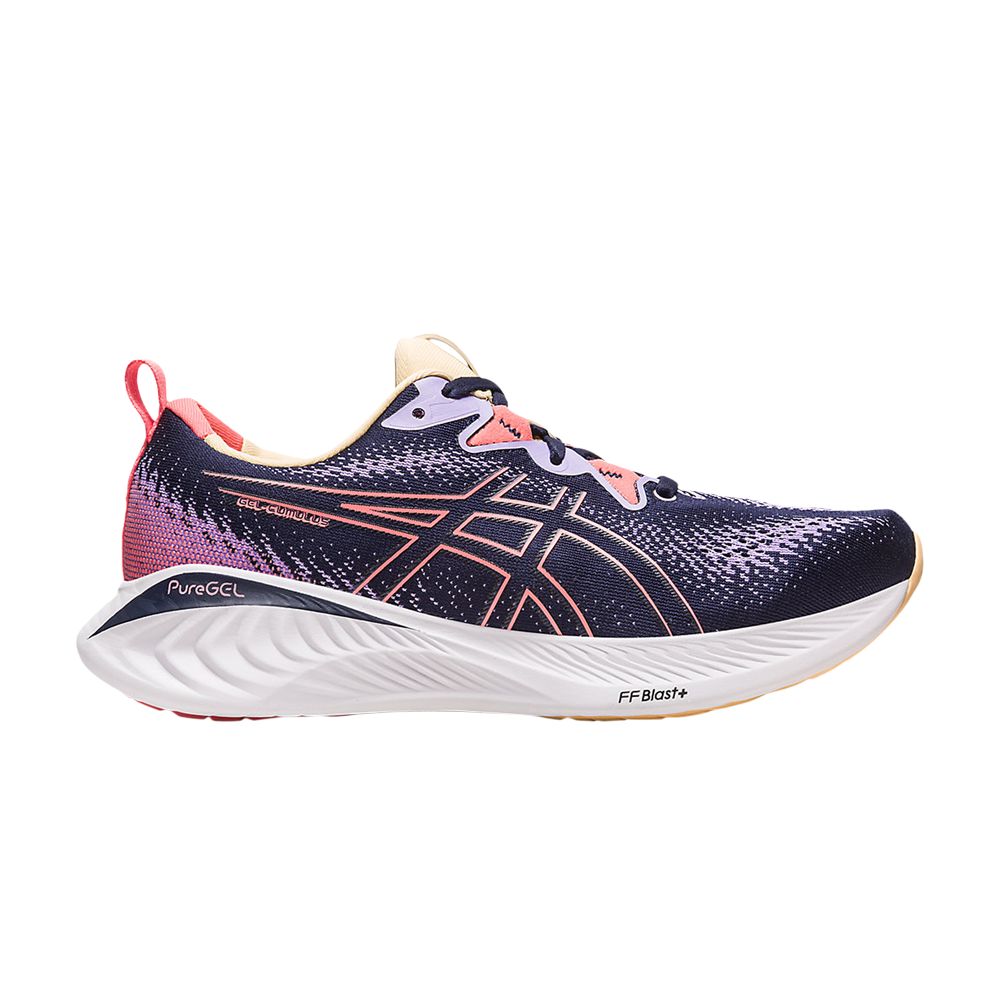 Pre-owned Asics Wmns Gel Cumulus 25 'midnight Papaya' In Blue