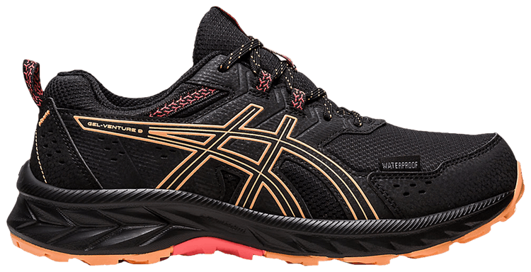 Asics Wmns Gel Venture 9 Waterproof Black Summer Dune
