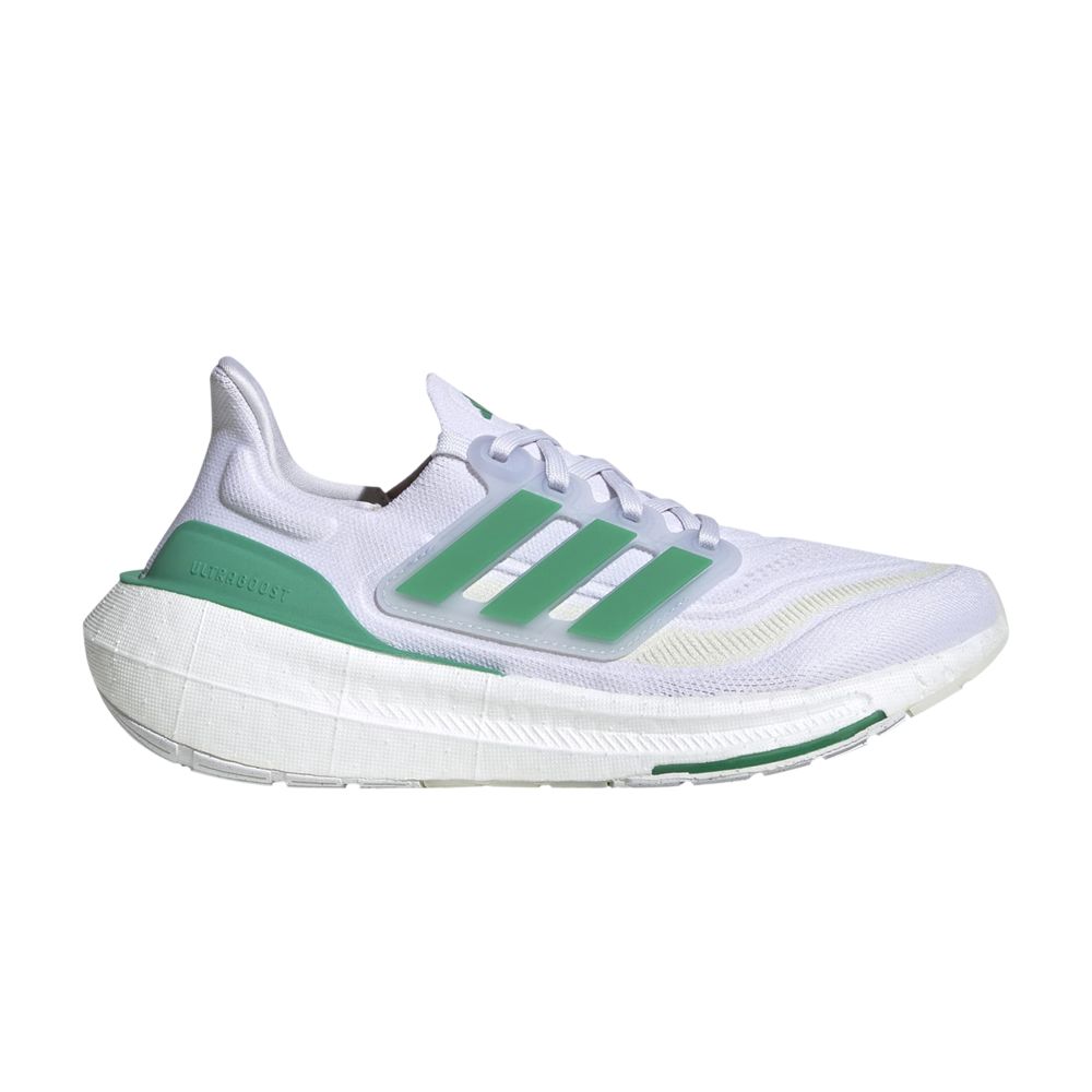 Pre-owned Adidas Originals Wmns Ultraboost Light 'white Tint Court Green'