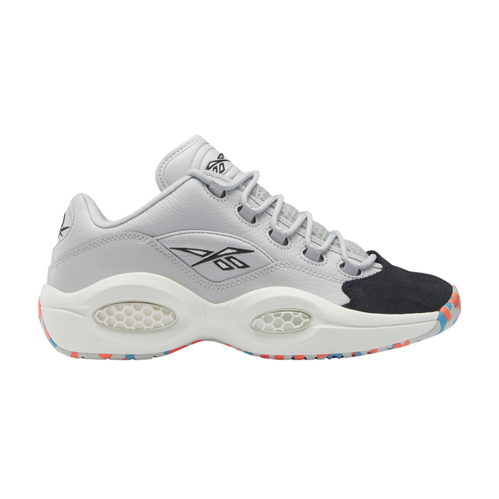 Pre-owned Reebok Question Low 'rec Center' In Grey