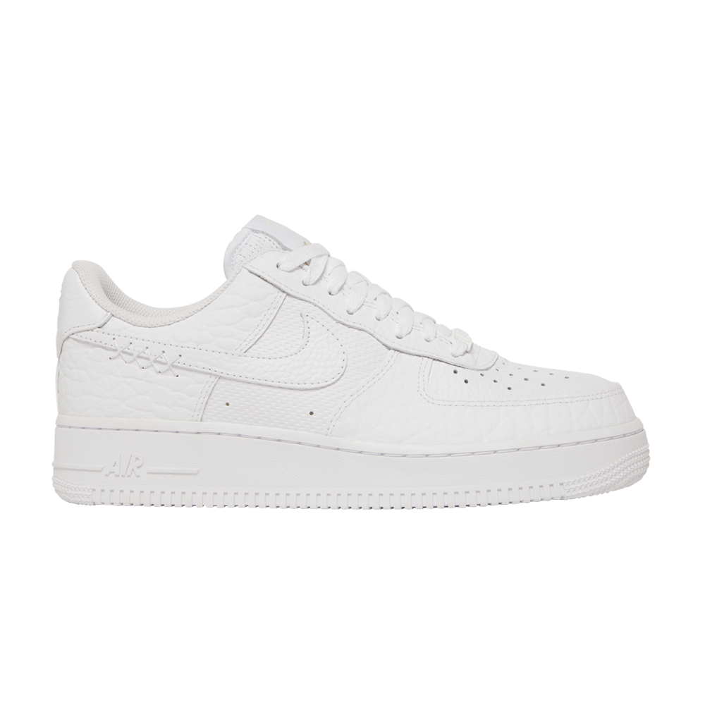 Pre-owned Nike Wmns Air Force 1 '07 'color Of The Month - Reptilian Leather' In White