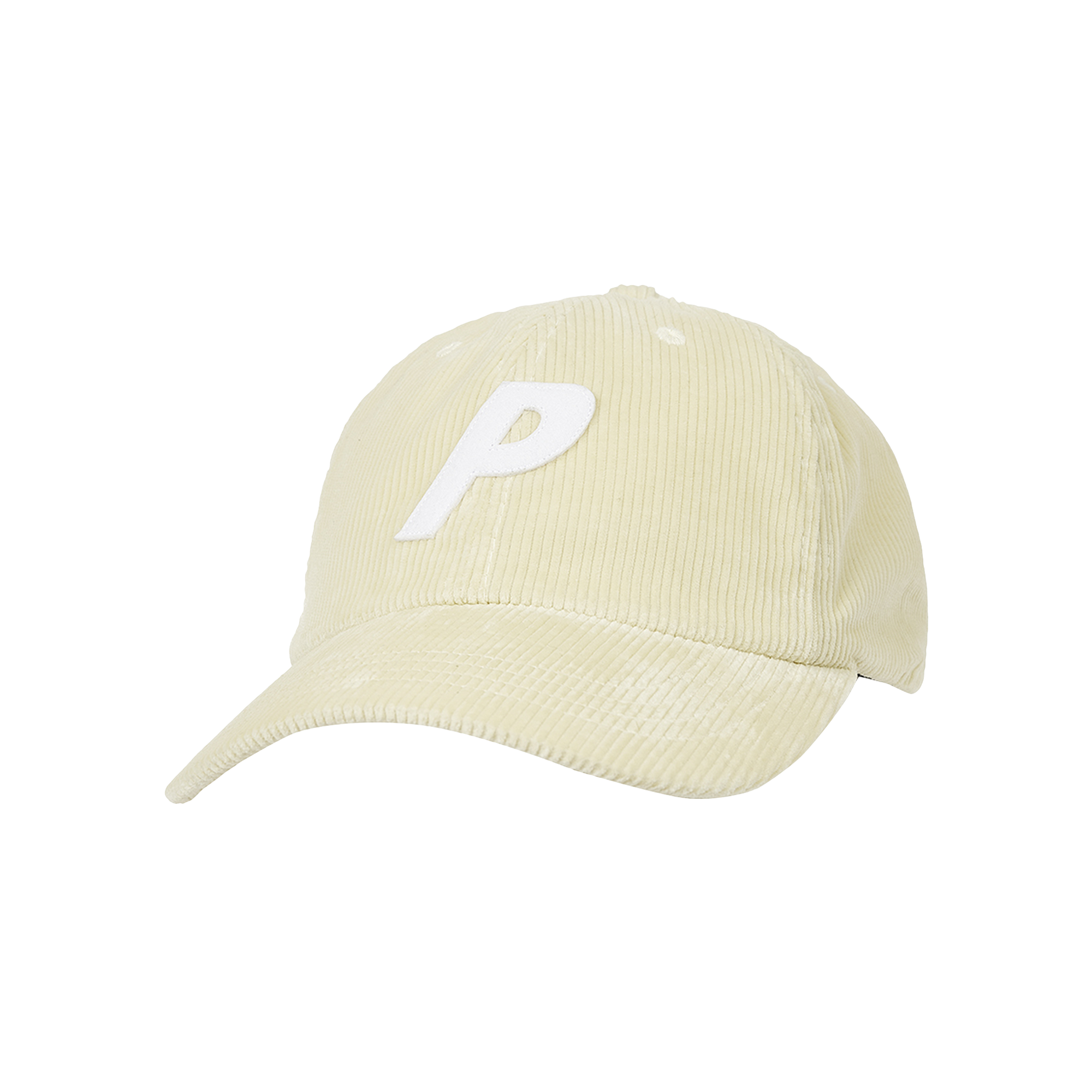 Pre-owned Palace Corduroy P 6-panel 'soft White'