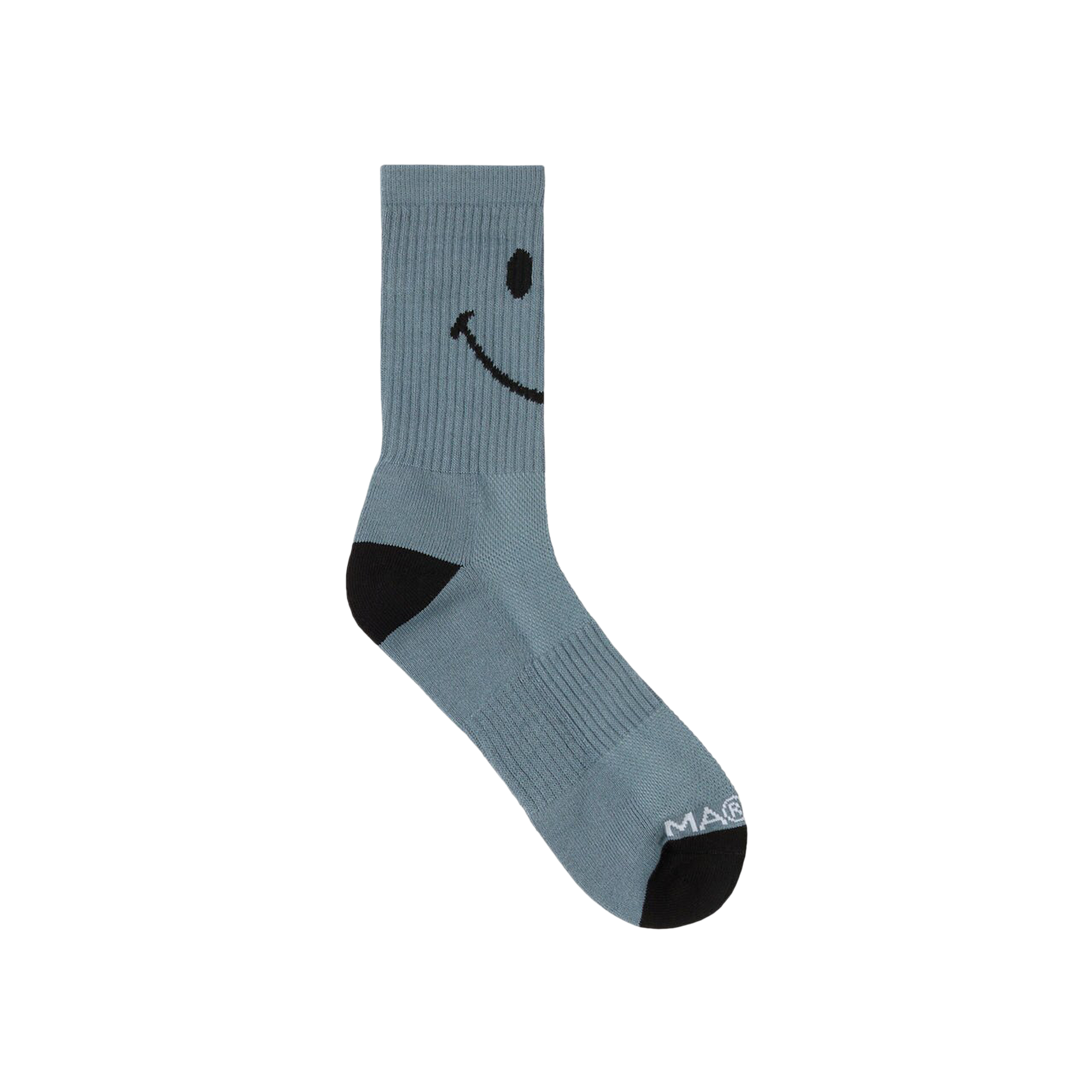Pre-owned Market Smiley Oversized Socks 'diver' In Blue