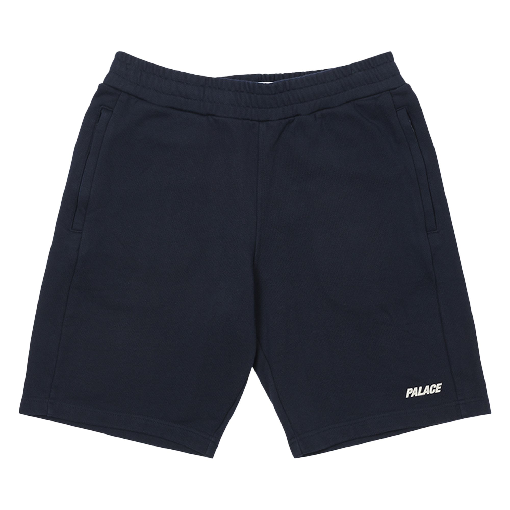Pre-owned Palace Basically A Washed Cotton Short 'navy' In Blue