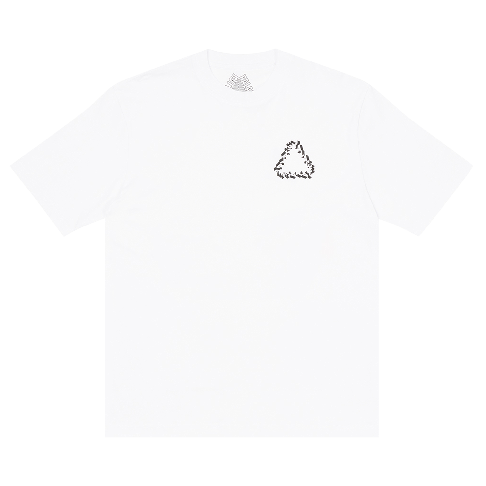 Pre-owned Palace Nein Fuss T-shirt 'white'