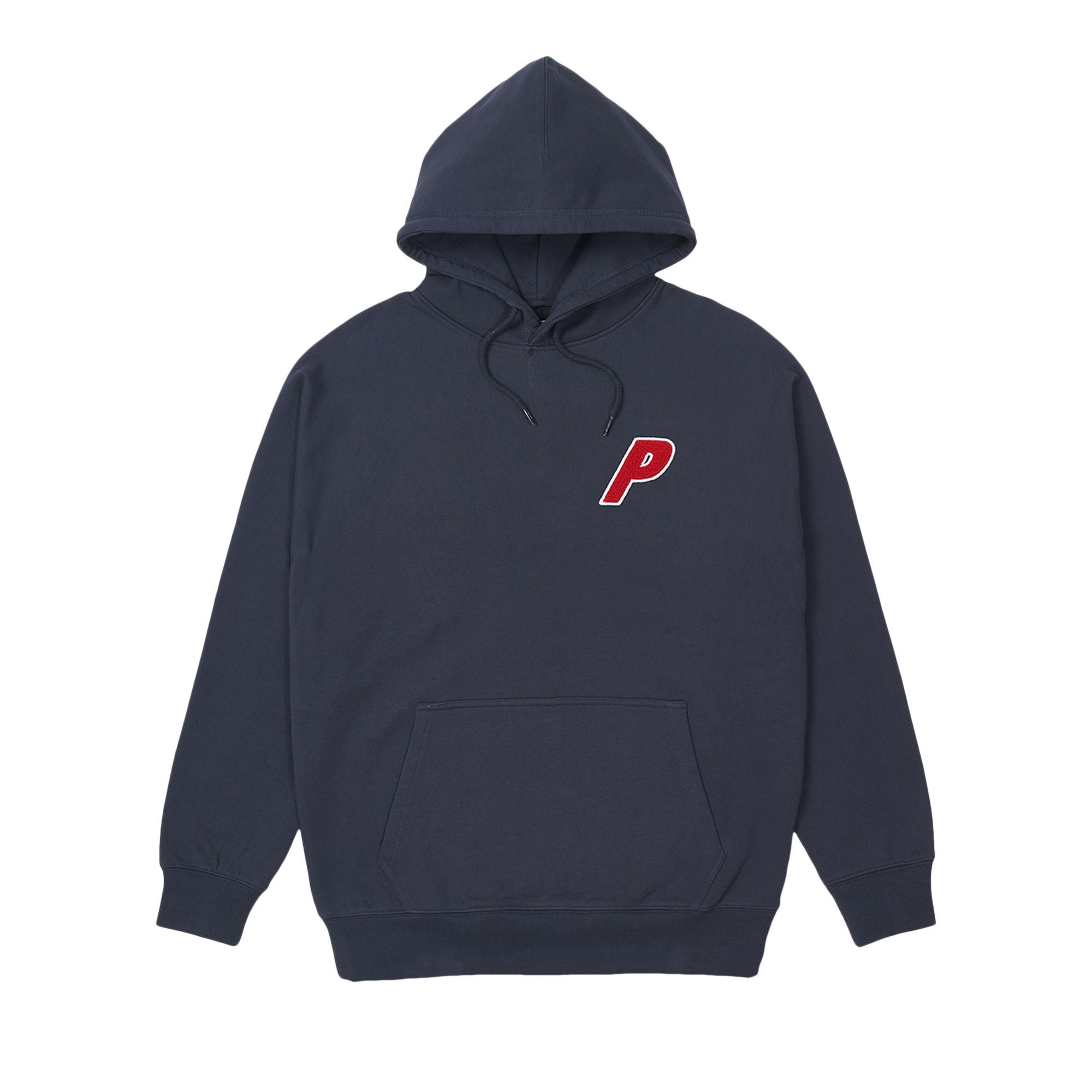 PALACE PALACE TRI-CHENILLE HOOD 'NAVY'