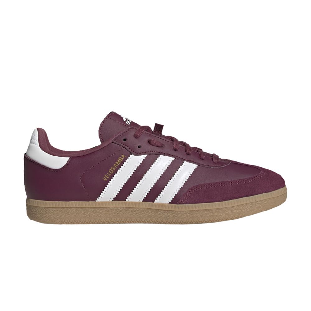 ADIDAS ORIGINALS VELOSAMBA VEGAN 'VICTORY CRIMSON GUM'