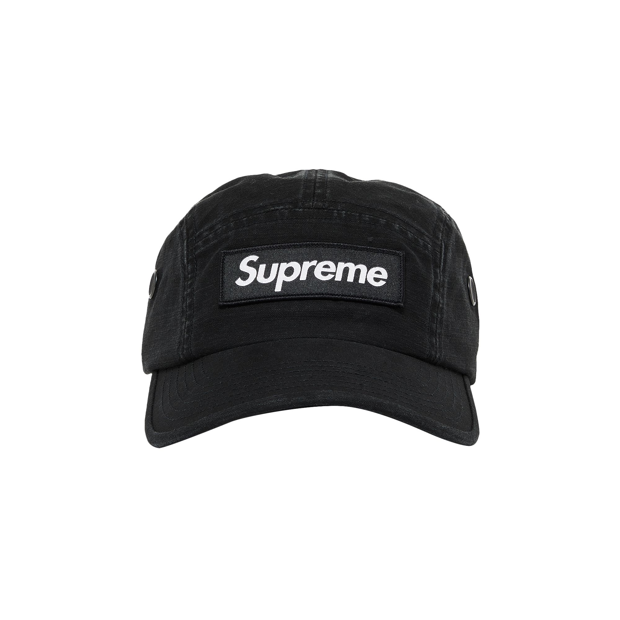 SUPREME SUPREME MILITARY CAMP CAP 'BLACK'