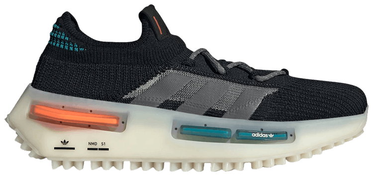 NMD_S1 'Black Teal Orange' Sample