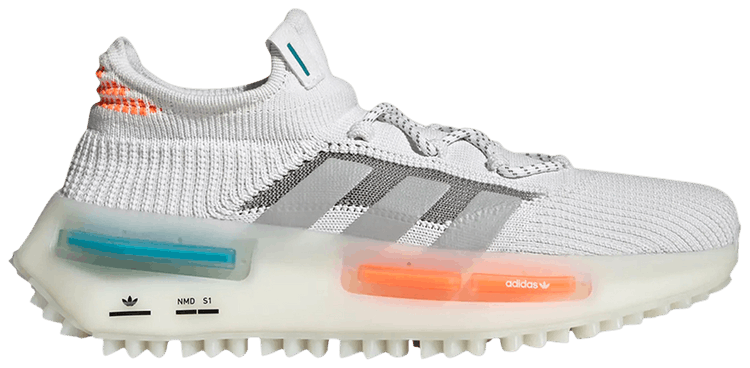 Buy NMD S1 White Orange Teal Sample FZ5707 S GOAT CA
