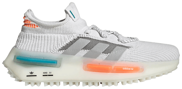 NMD_S1 'White Orange Teal' Sample