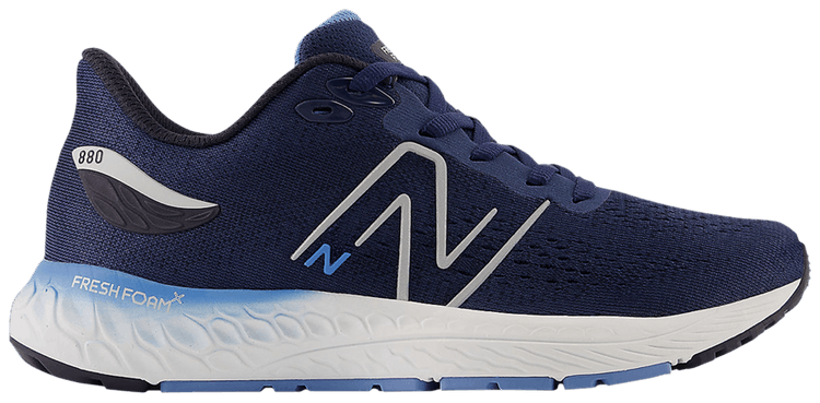 New Balance Fresh Foam X 880v12 Big Kid Navy Heritage Blue
