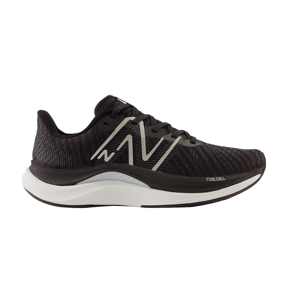 Pre-owned New Balance Wmns Fuelcell Propel V4 'black White'