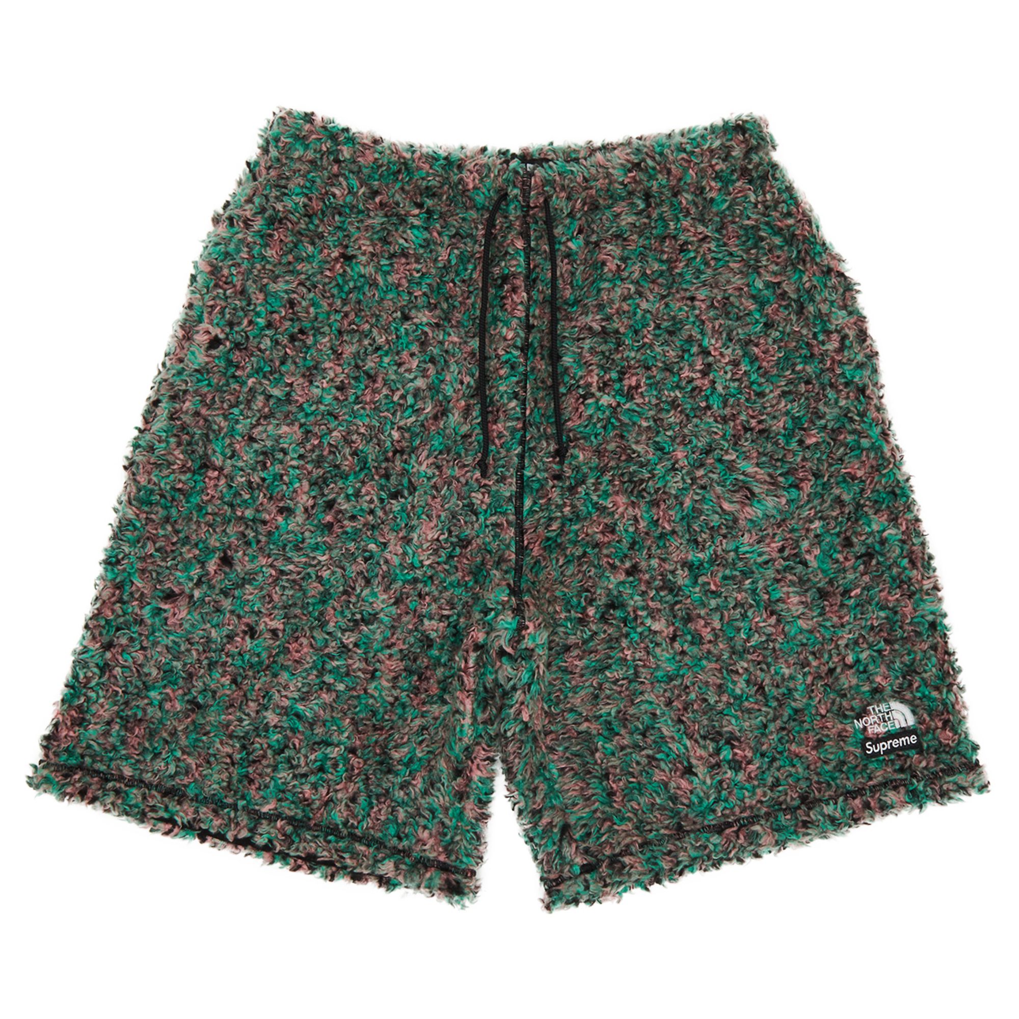 Supreme x The North Face High Pile Fleece Short 'Multicolor' | Multi-Color | Men's Size XL