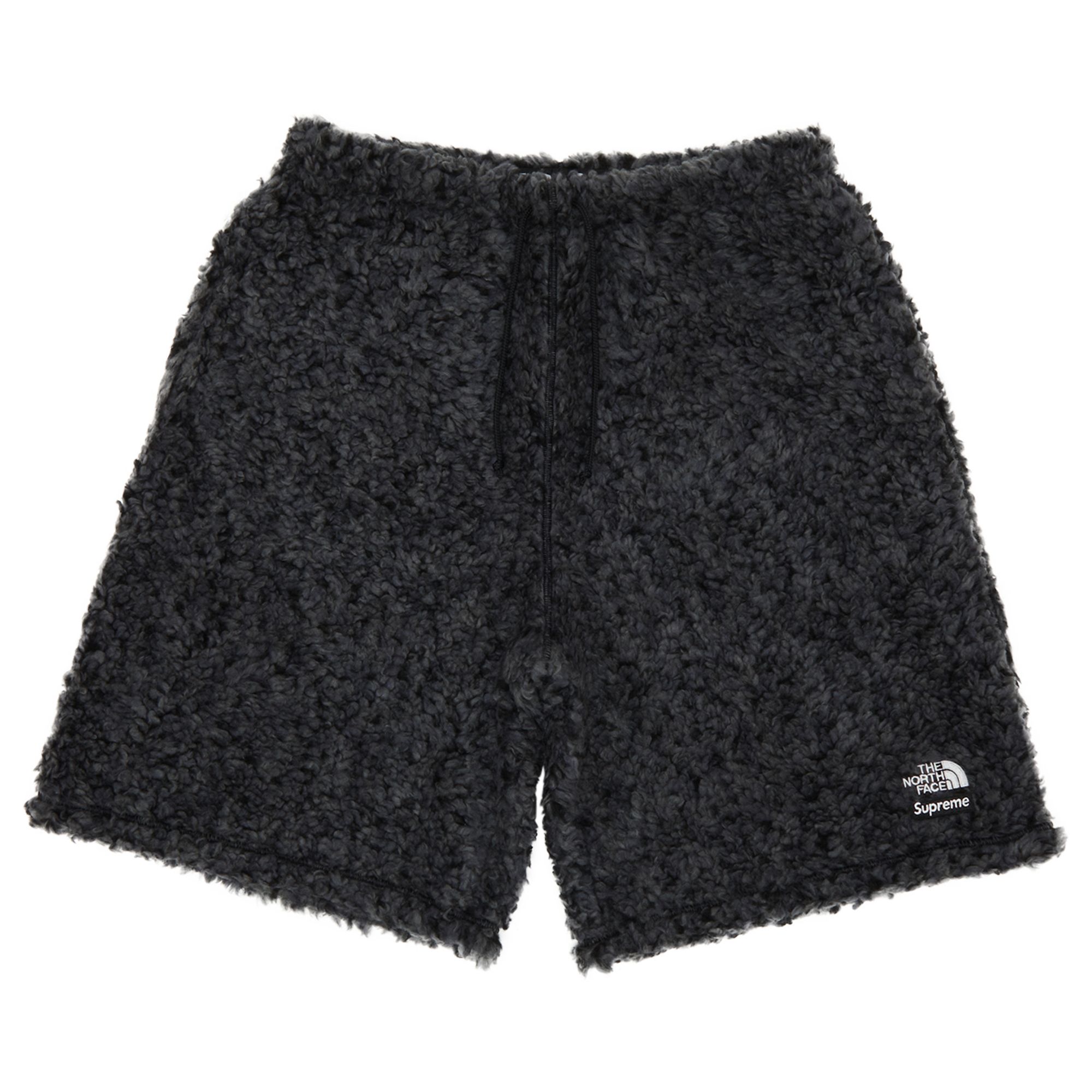 Supreme x The North Face High Pile Fleece Short 'Black' | Men's Size L