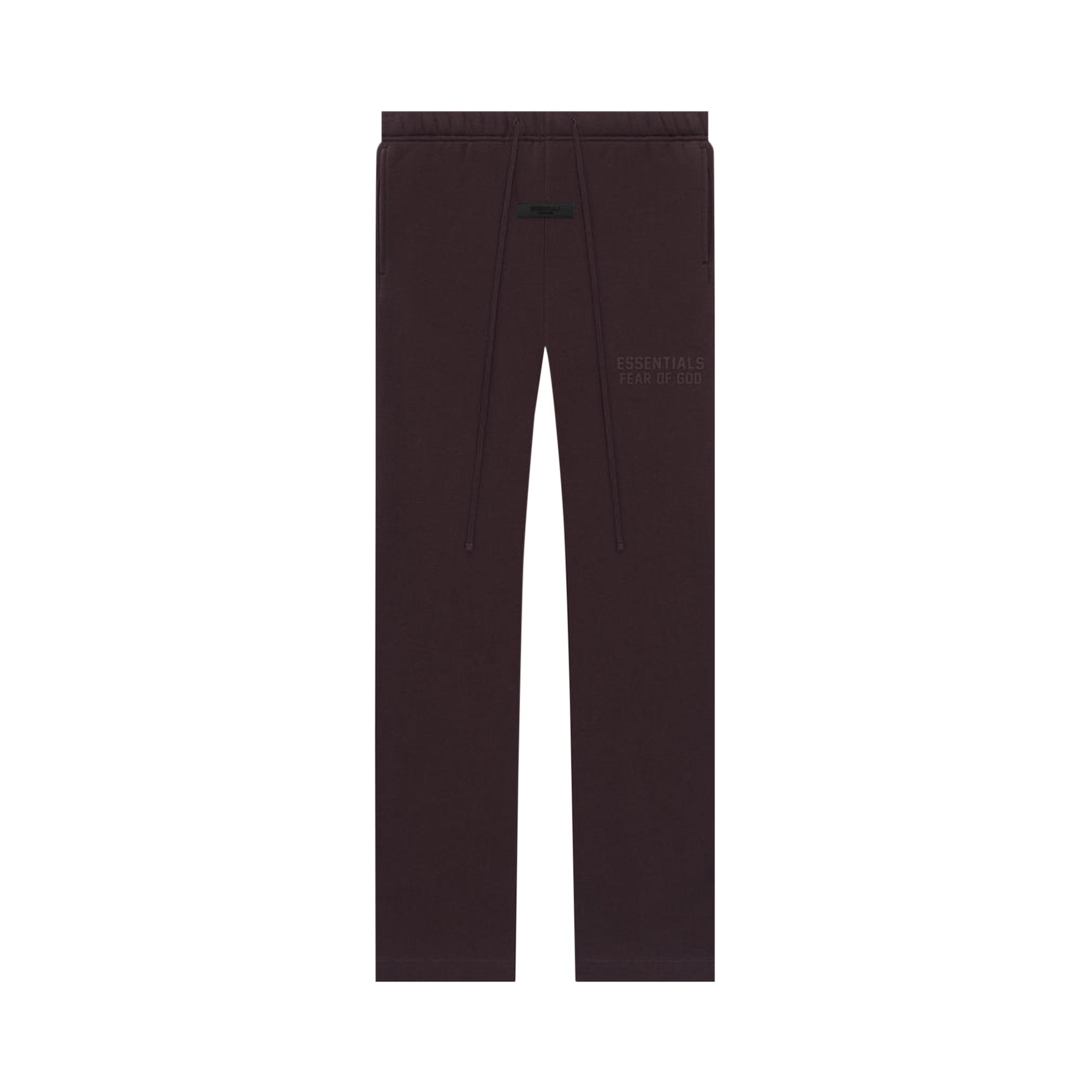 Pre-owned Essentials Fear Of God  Relaxed Sweatpant 'plum' In Brown