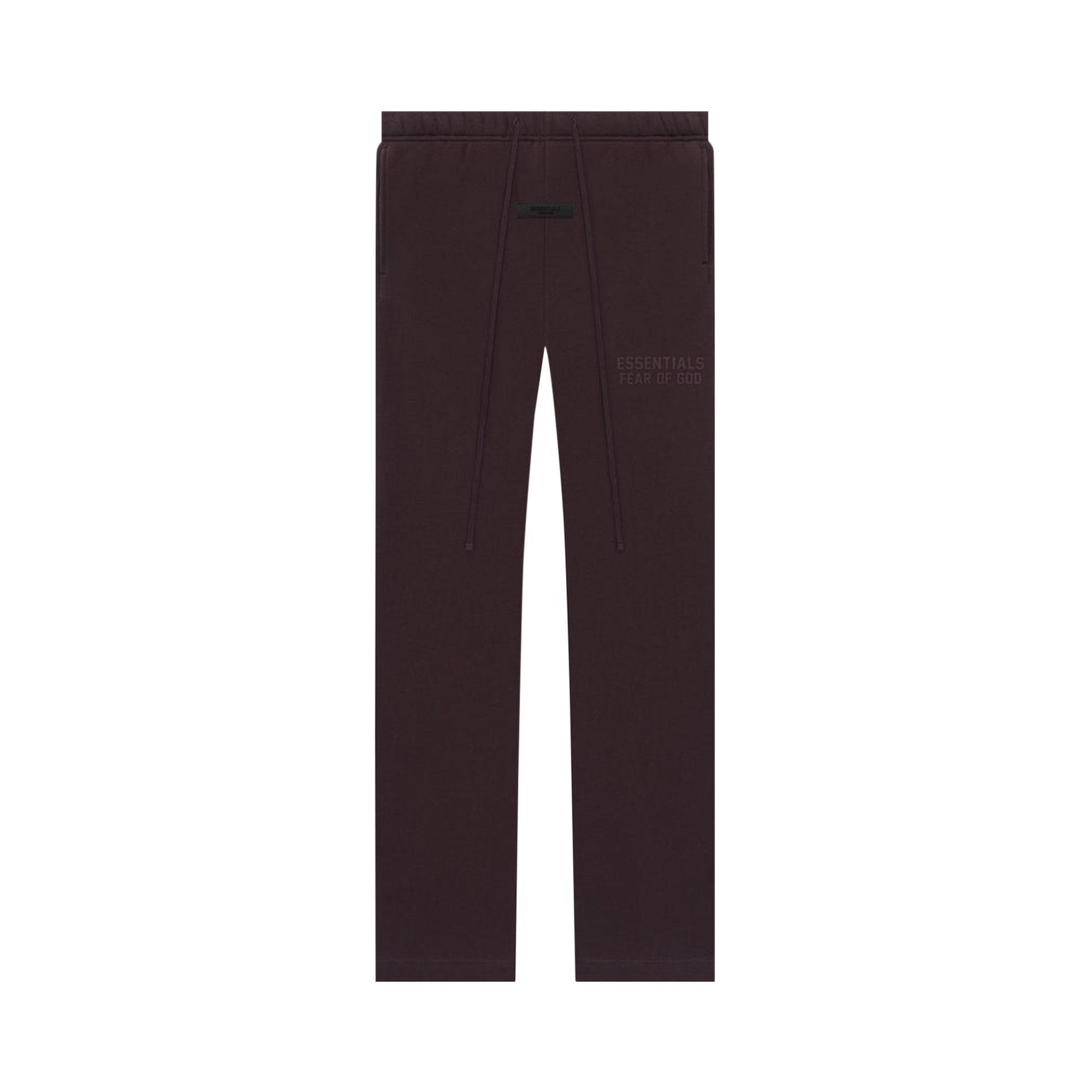 Pre-owned Essentials Fear Of God  Relaxed Sweatpant 'plum' In Brown