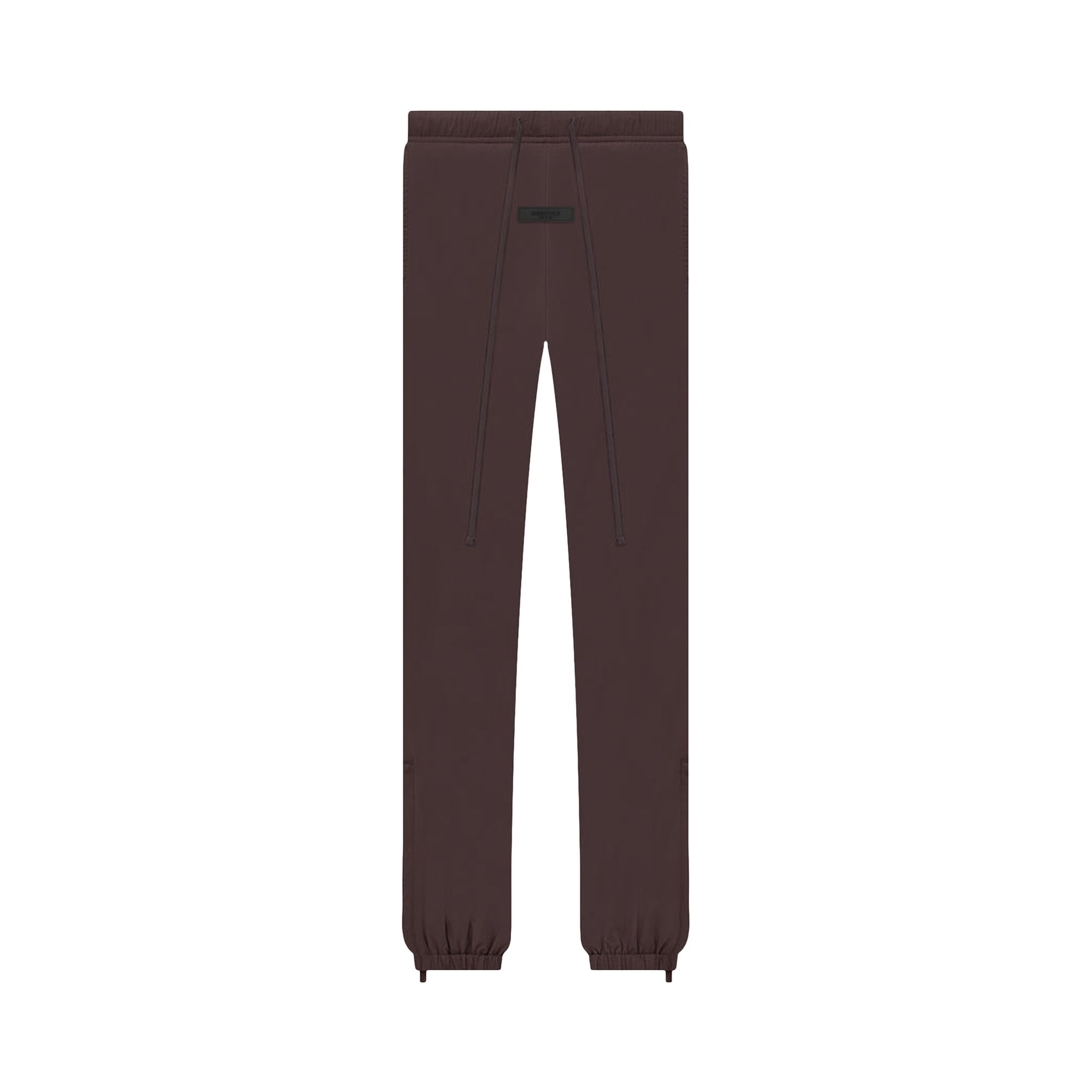 Pre-owned Essentials Fear Of God Nylon Track Pant 'plum' In Brown