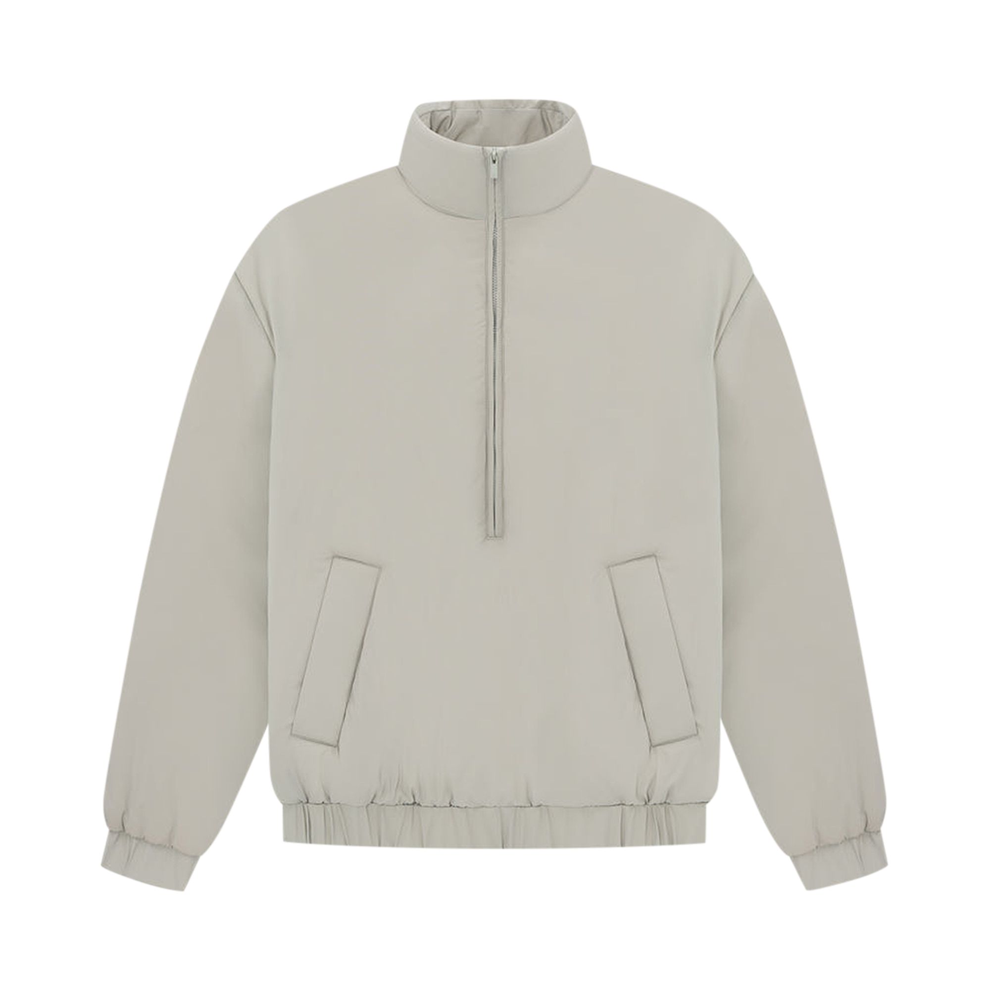 Pre-owned Essentials Fear Of God Nylon Puffer Jacket 'seal' In Grey